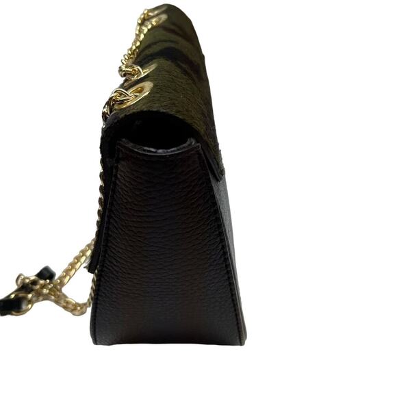 Viola Castellani Italian Handmade Leather camouflage Bag - Picture 8 of 14